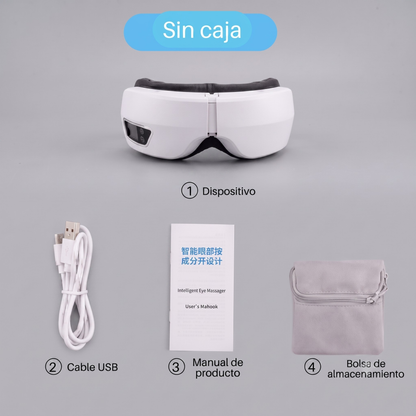 Masajeador de ojos Sireluna con caja de regalo