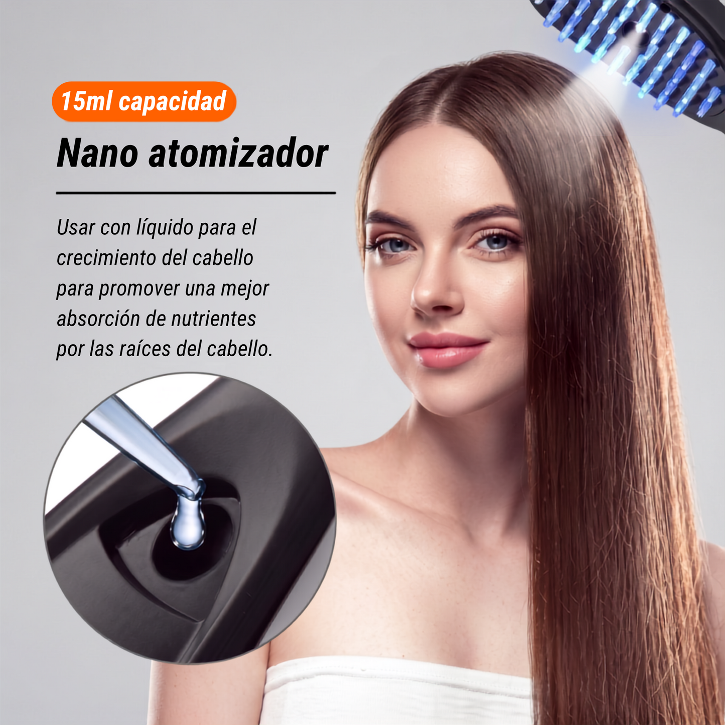Cepillo Nano Spray Sireluna - nebulizacion