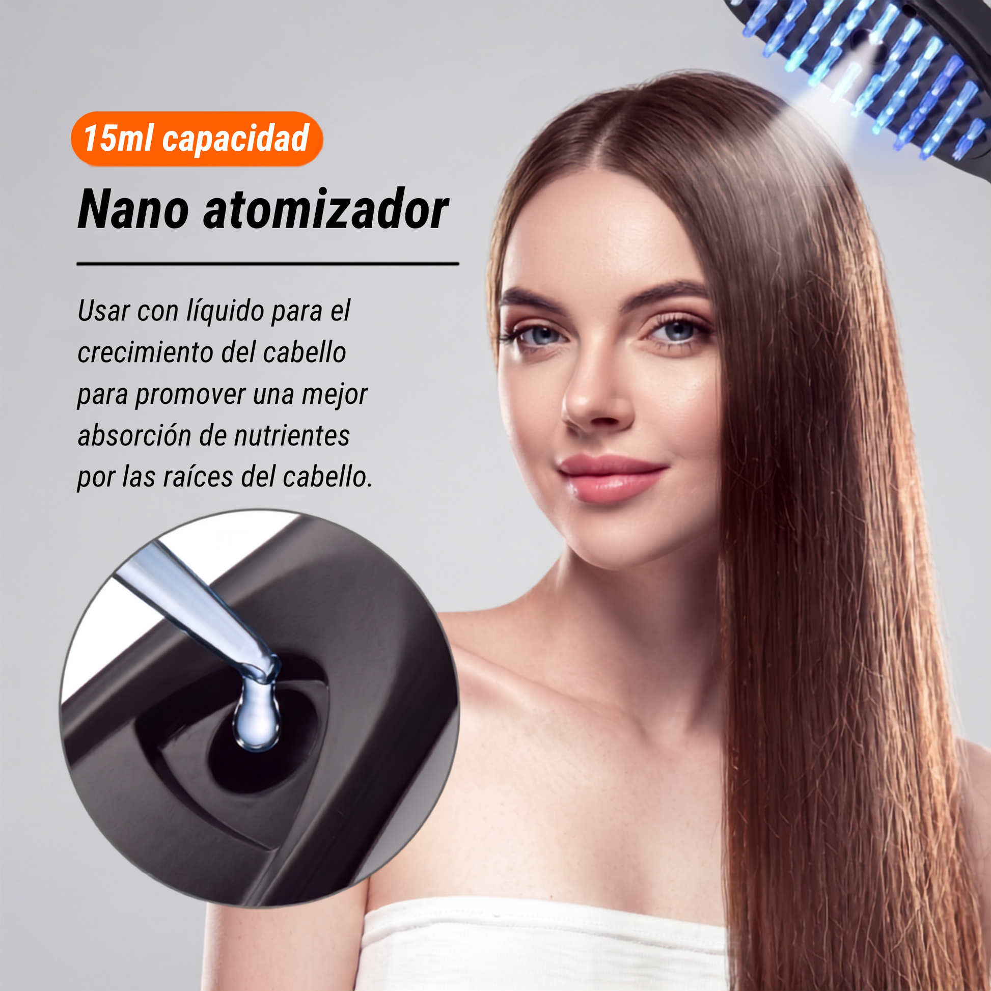 Cepillo Nano Spray Sireluna - nebulizacion